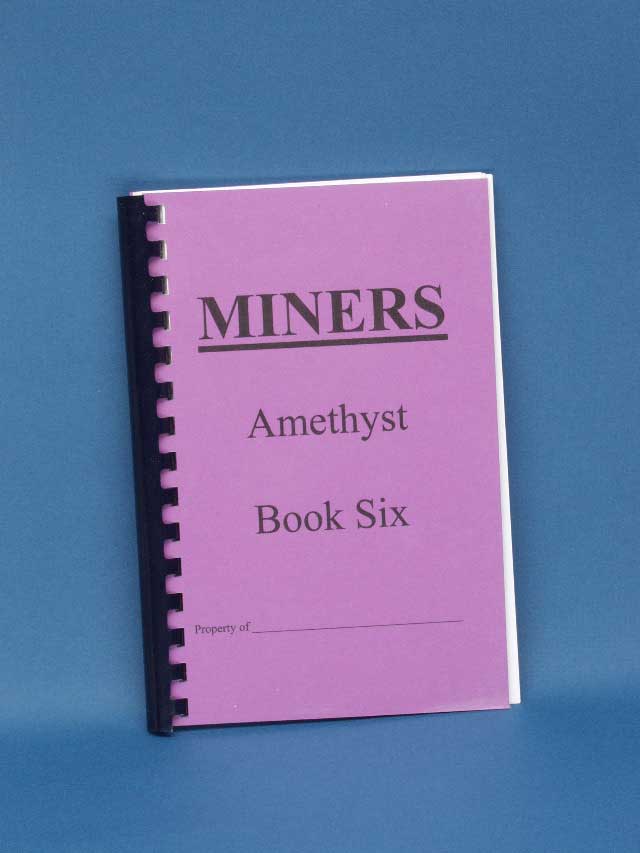 Miners Book 6 Amethyst $2.00