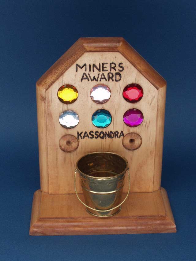 Miners Trophy  w/one stone $10.00