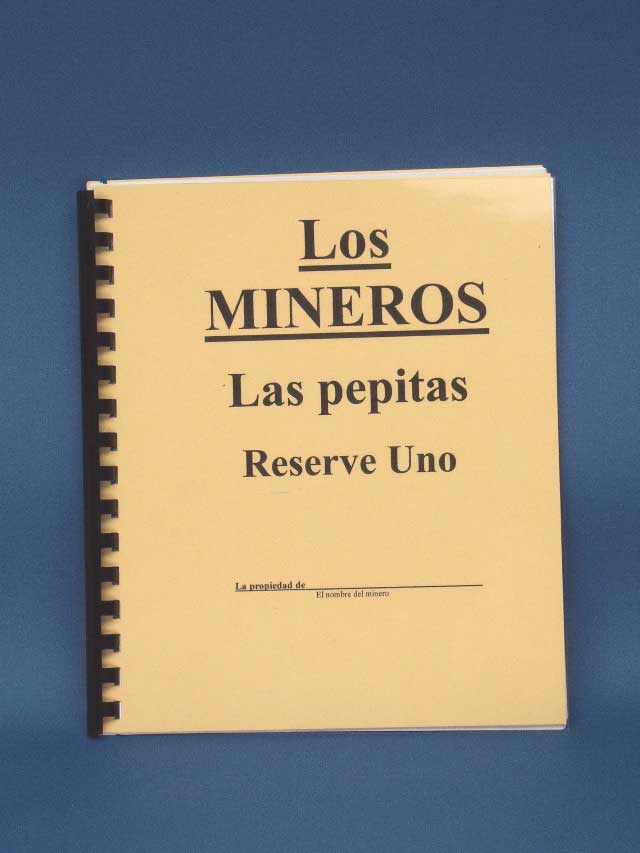 Miners Book 1 Nuggets - Spanish